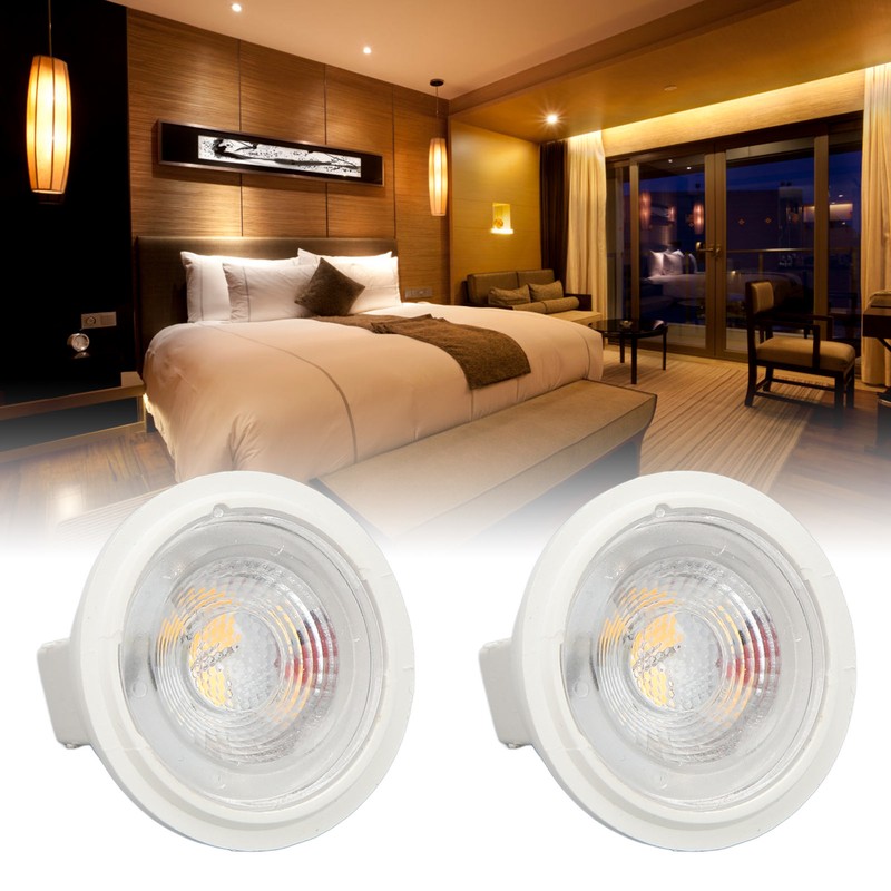 2pcs MR11 LED Light Bulbs AC12V 3W 300LM High Brightness