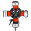 Glow 4-SA Universal 4 Speedlite Adapter Hot Shoe Mount for