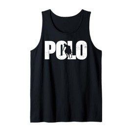 Polo Players Horseback Riding Horse Equestrian Sports Tank Top