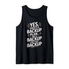 Funny Backup Plan for The Backup Wedding Planner Tank Top
