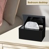 Wipes Holder Container Refillable, Acrylic Dispenser Box for Disposable Wipes,