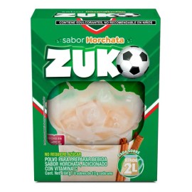 Zuko Horchata Bebida En Polvo 8 Sobres/13g, Rinde 2l C/u