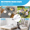 Tablecloth Clips Hidden Strap 5 Pack, Adjustable Elasticity Picnic Table