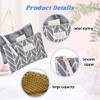Pack of 2 Canvas Cosmetic Bag, Small Cosmetic Bag, Multifunctional