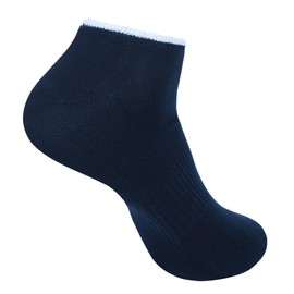 PARTH iMPEX Women's No Show Socks, Pack Of 3, Color - Navy Blue, Size - 4 to 7