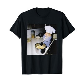 Hamster Chef Cooking Funny Rat Animal Kitchen Meme T-Shirt