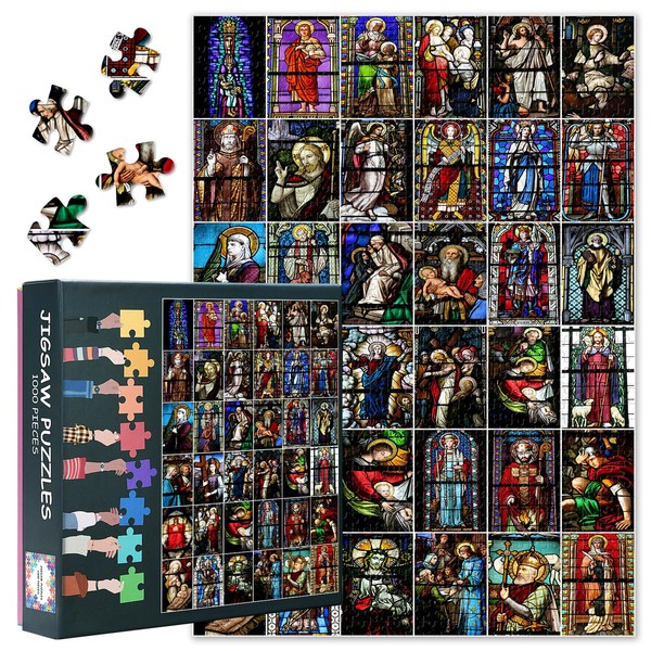Saints in Religion Puzzles 1000 Pieces Puzzle Adults, Jesus Christ