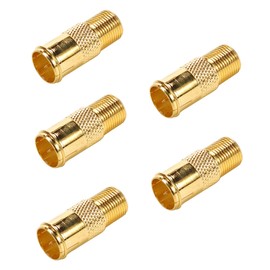 TLS.eagle RG6 - Adaptador de cable coaxial de compresión tipo F (5 unidades)