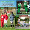 Liliful 4 Pcs Soccer Shin Guards Set for Kids Youth