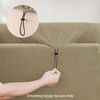 SUBRTEX 3 Pieces Stretch Sofa Slipcover Sets Couch Cover Sets