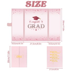 Vlipoeasn 2025 Graduation Guest Book Alternative, Rose Gold Class of 2025 Graduation Party Decorations, Graduation Signature Book for 2025 College High School, Unique Graduation Gifts for Friends