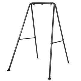 Hammock Chair Stand, Heavy-Duty A-Frame Metal Swing Stand for Indoor and Outdoor, Suitable for Most Hanging Chairs, Easy to Assemble & Store, Hammock Chair not Included (Black)