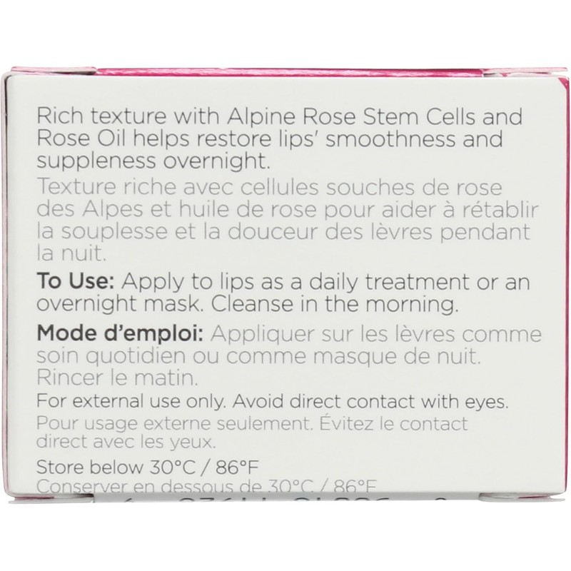 Andalou Naturals 1000 Roses Lip Sleeping Mask, 0.5 OZ