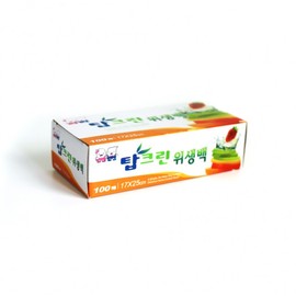 TopClean Mini Sanitary Bags (17x25CM, 100 Count) 0018 8ea