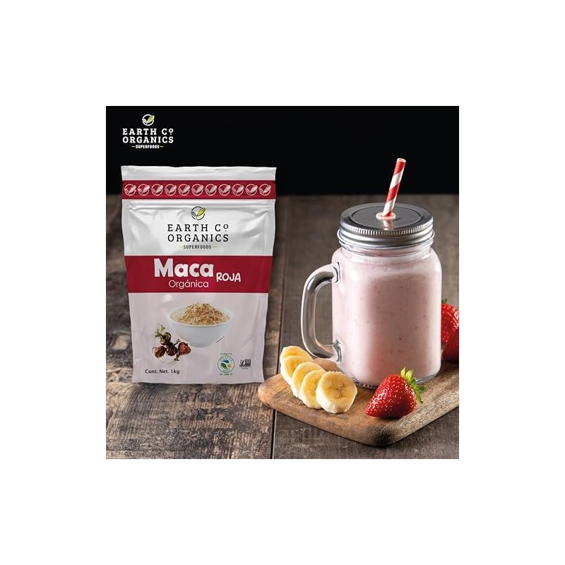 Maca Peruana 100 Natural Maca Roja en Polvo Alta Calidad