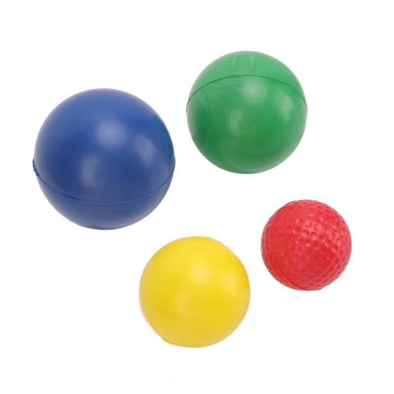 lvifloae 4Pcs Hand Exercise Ball Finger Therapy Ball Anxiety Relief
