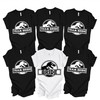 Jurassic Bride and Bridesmaid, Funny Bachelorette Party Shirts, Bridesmaid Group