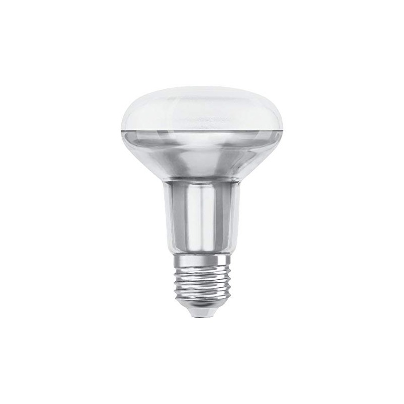 OSRAM Dimmable R80 LED Reflector Lamp with E27 Socket, Warm