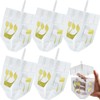 Jumbo Hanukkah Fillable 6.5" Inch Dreidel, Stands Straight on Table,