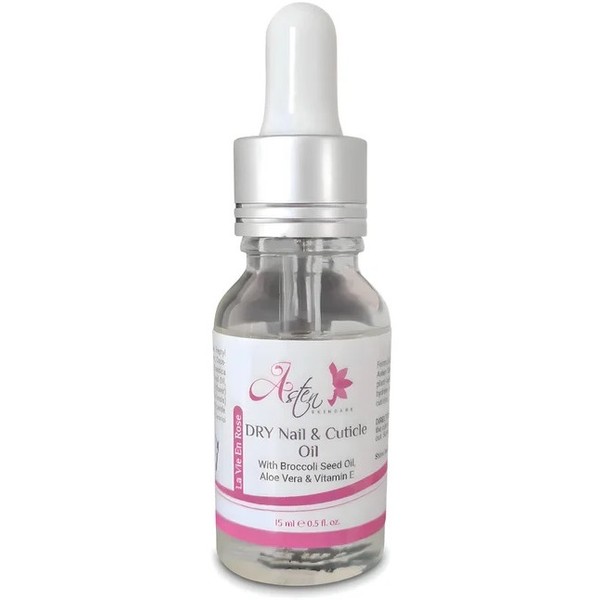 Asten Dry Nail & Cuticle Oil 15ml - La Vie En Rose