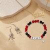 Kpop Inspired Jewelry Set – 3PCS Star Charm Earrings, Adjustable