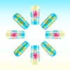 Spring Summer Press on Nails Long Square False Nails with