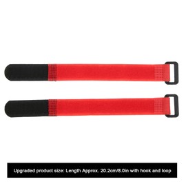 2 Pack Rooster Collar, Nylon Chicken Collar Anti Crow Rooster Collar Chicken Neckband Nylon No Noise Neck Belt for Keep Roosters Quiet(Red and Black)