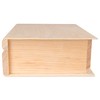 Creative Deco Book Box Wooden Box with Lid | 24