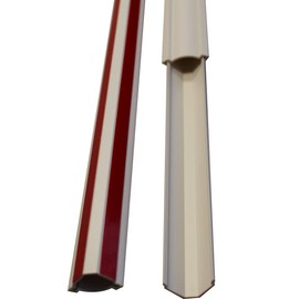 Corner Cord Cover 20" White (2 Pack)