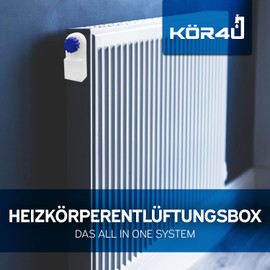k?r4u Entlftungsbox fr Heizk?rper Entlftungsbox Entlfter Heizung Schlssel Heizk?rper-Entlfter blau by k?r4u