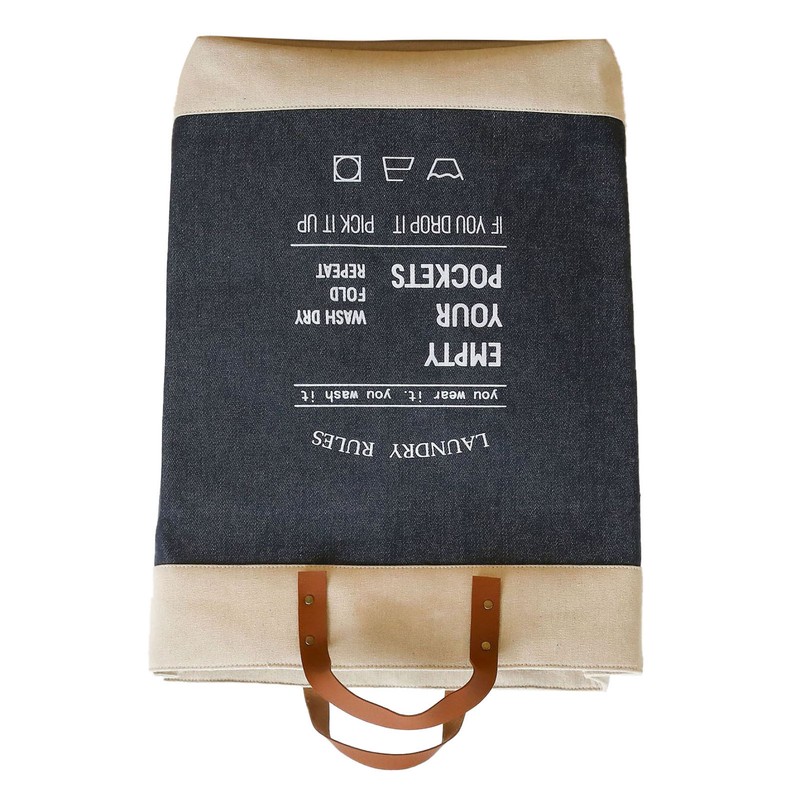 Laundry Basket Grocery Bag Jute Large Capacity Dirty Clothes Storage