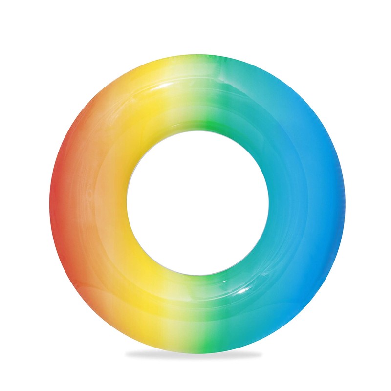 Bestway Schwimmring Regenbogen, ab 10 Jahren, 91 cm, sortiert
