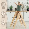 Goodevas Montessori Triangle Ladder - Handmade Climber for Kids 1-7