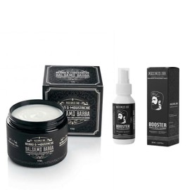 Kit Maximus Inc: 1 Bálsamo y 1 Tónico para Barba – Fórmula con Bergamota y Biotina – Tratamiento para Cuidado y Fortalecimiento de la Barba – Ideal pa