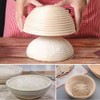 Bread Proofing Baskets, Set of 2, 9" Round Proofing Bowls,