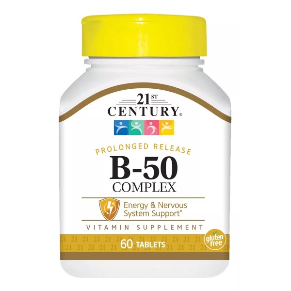 21st Century Complejo B-50 Complex Comprimidos De Liberación Prolongada
