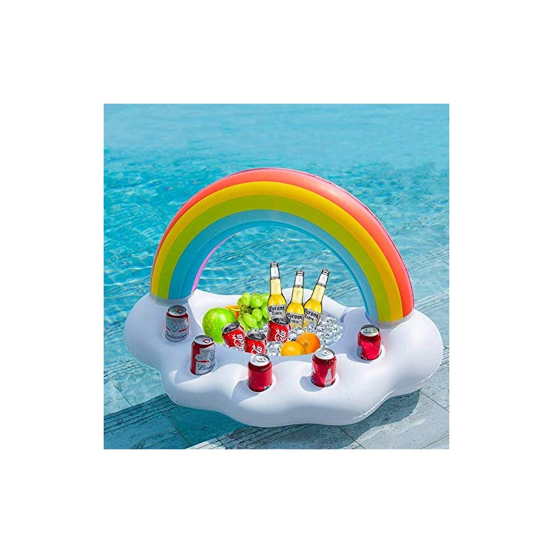 Out of the blue Inflatable Drinks Holder Rainbow 85 x