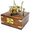 3" Brass Compass,Sundial Maritime Nautical Vintage Antique Nautical Sundial Compass,Brass