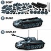 Military Armored Vehicle Building Block Model Kits, Small Brick Construction