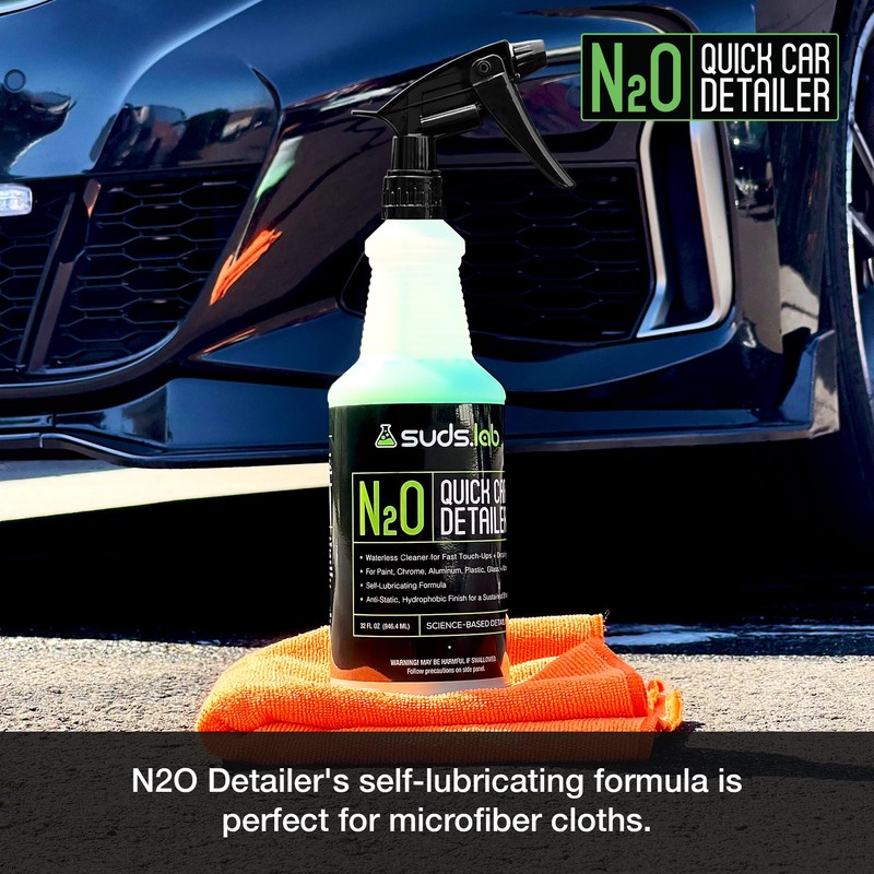 Suds Lab N20 Waterless Car Wash for Fast Touch Ups,