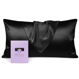 Olesilk 100% Silk Pillow Case / Pillow Cover, Gentle on Hair and Skin, with Concealed Zip, 19 Momme, 1 Item