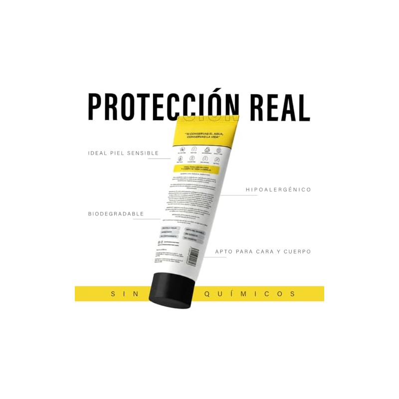 ULMAR Protector Solar Mineral spf/fps 50 UVA UVB alto espectro