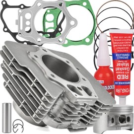 TWOM Top End Rebuild Kit Cylinder Piston for 2005-2011 Honda TRX500 Foreman 4X4 ES S