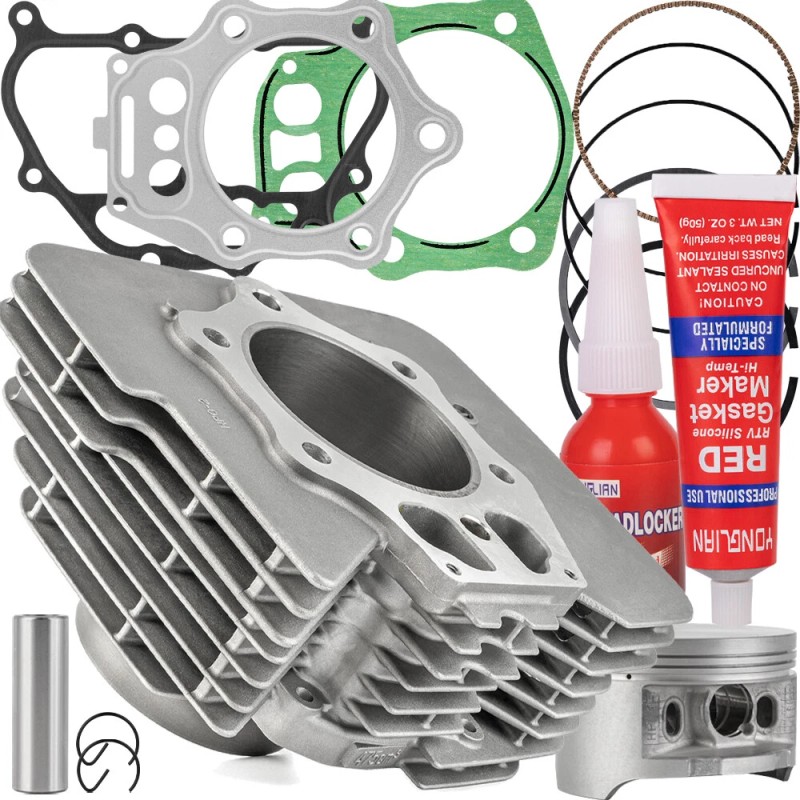 TWOM Top End Rebuild Kit Cylinder Piston for 2005-2011 Honda