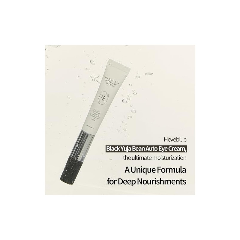 HEVEBLUE Black Yuja Bean Lifting Auto Eye Cream - Sensitive