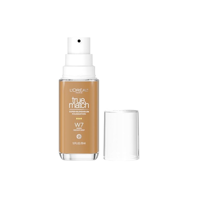 L'Oreal Paris True Match Super-Blendable Foundation, Medium Coverage Liquid Foundation