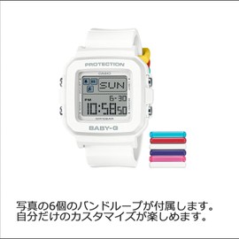 Casio BABY-G+PLUS BGD-10L Watch, white, sports