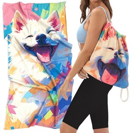 2-in-1 Beach Towel Bag Beach Towel Bag 3ea