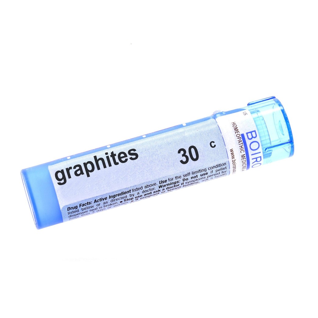 Graphites 30C Homeopathic Medicine to Help Reduce Scars (80 Pellets)