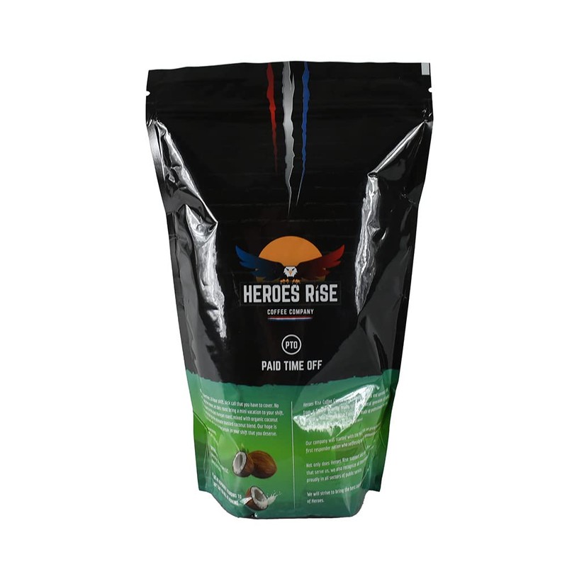 Hereos Rise 16 oz Gourmet Ground Coffee (Paid Time Off